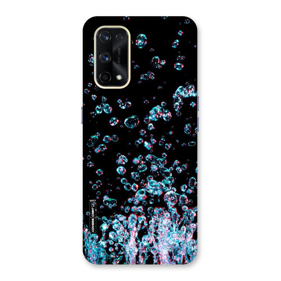 Water Droplets Glass Back Case for Realme X7 Pro