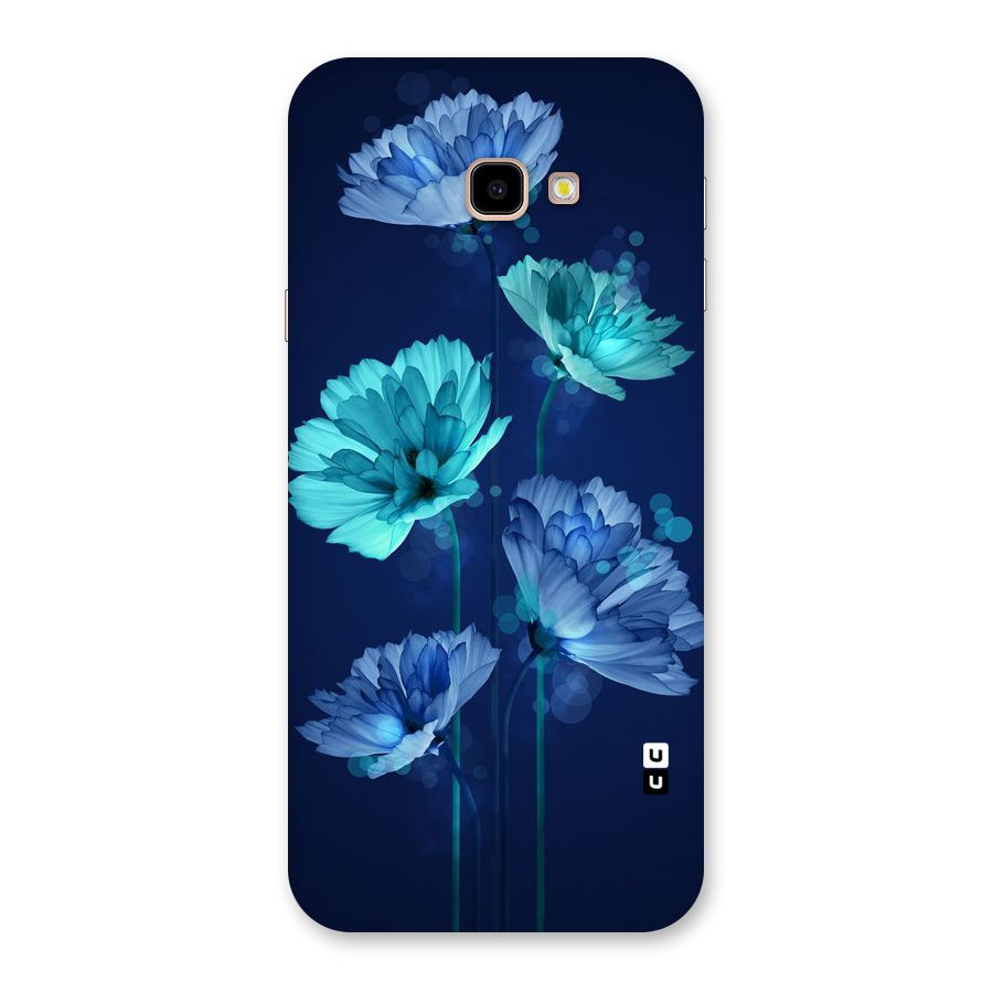 Water Flowers Back Case for Galaxy J4 Plus