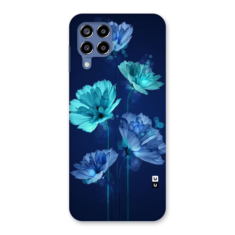 Water Flowers Back Case for Galaxy M53 5G