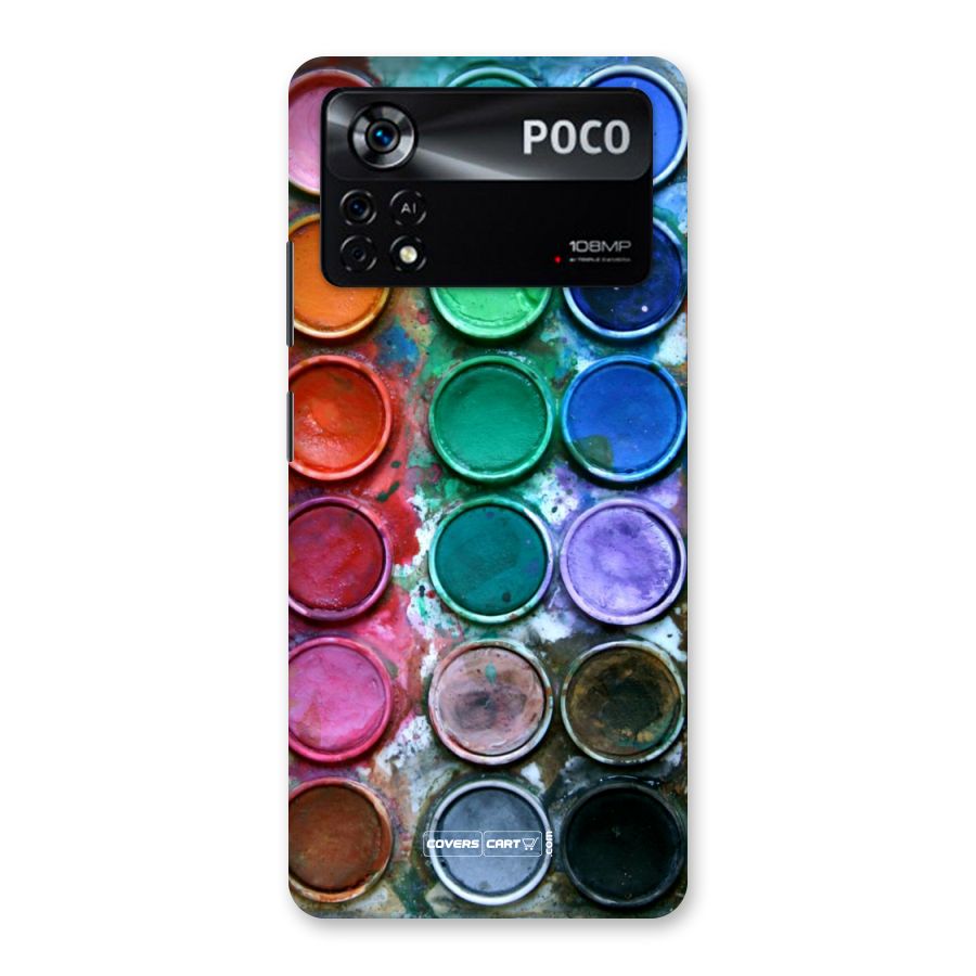 Water Paint Box Back Case for Poco X4 Pro 5G