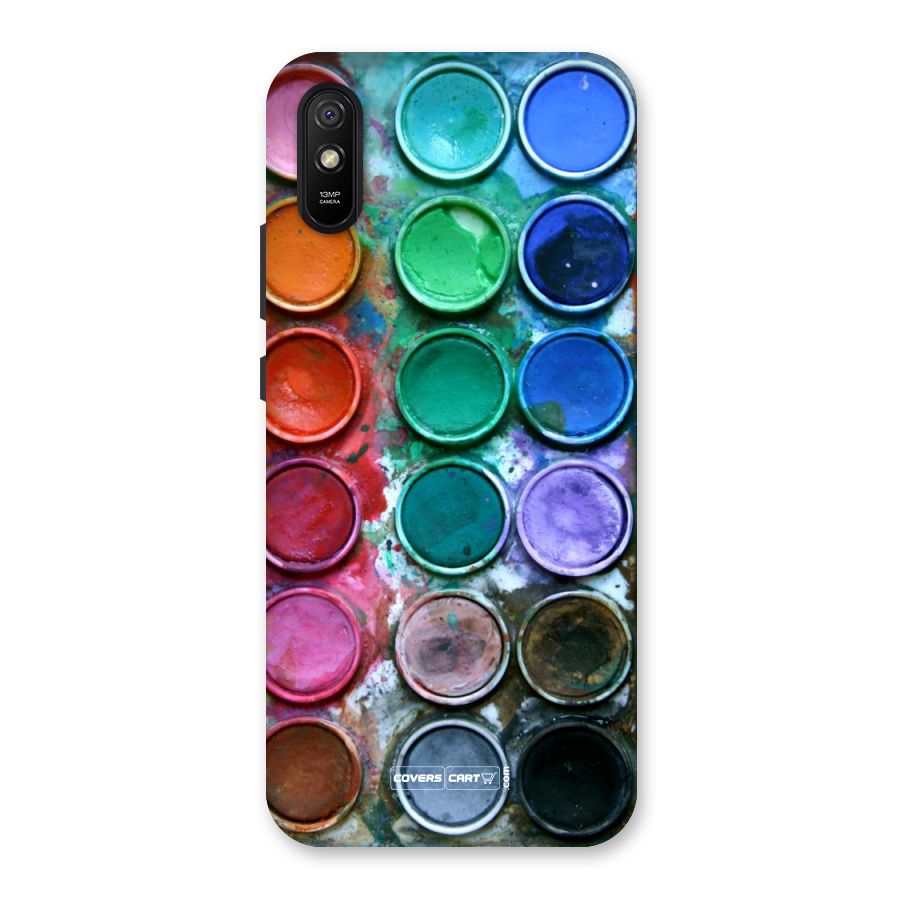 Water Paint Box Back Case for Redmi 9A