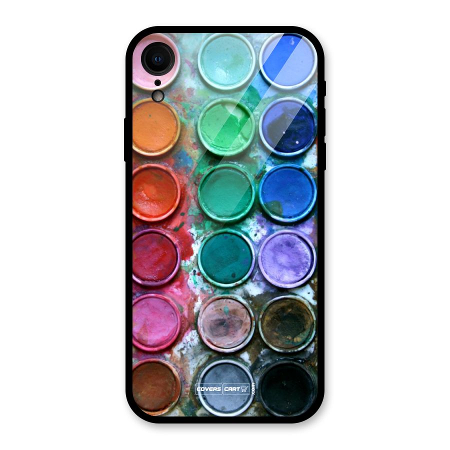 Water Paint Box Glass Back Case for XR