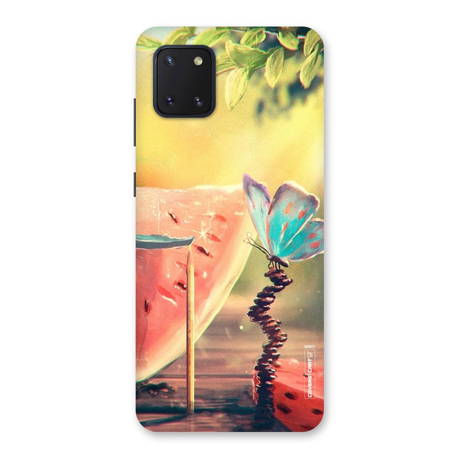 Watermelon Butterfly Back Case for Galaxy Note 10 Lite