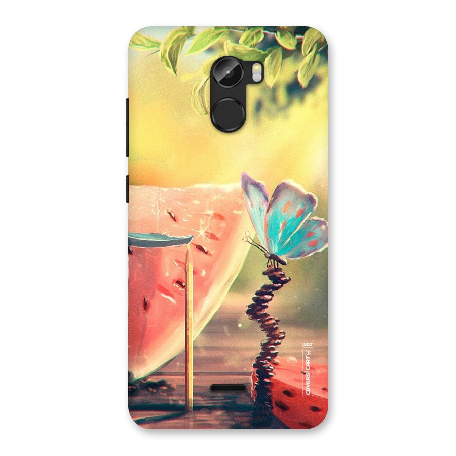 Watermelon Butterfly Back Case for Gionee X1