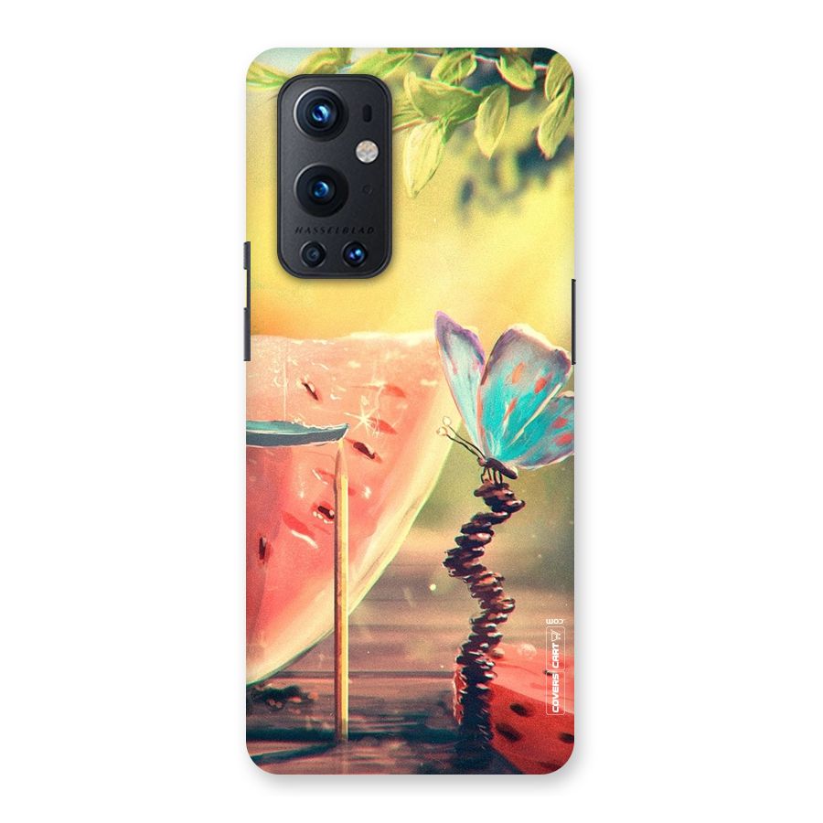 Watermelon Butterfly Back Case for OnePlus 9 Pro