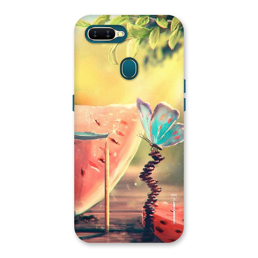 Watermelon Butterfly Back Case for Oppo A11k