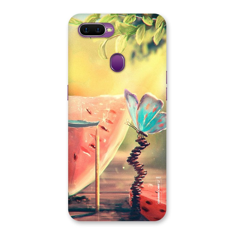 Watermelon Butterfly Back Case for Oppo F9