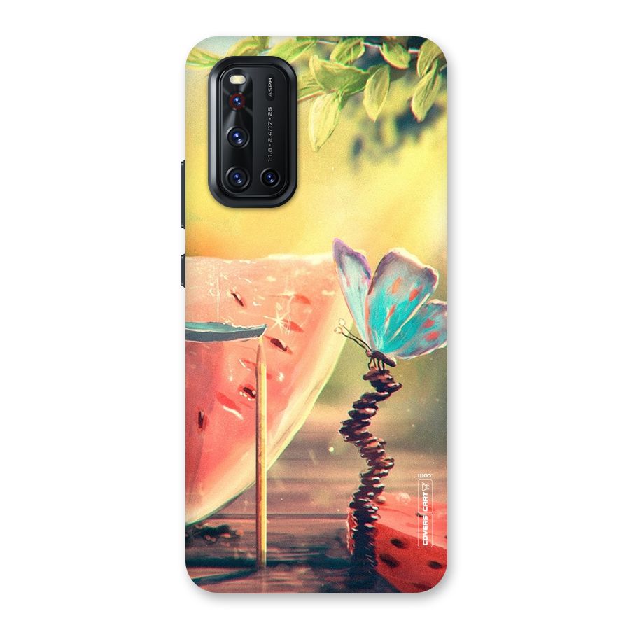 Watermelon Butterfly Back Case for Vivo V19