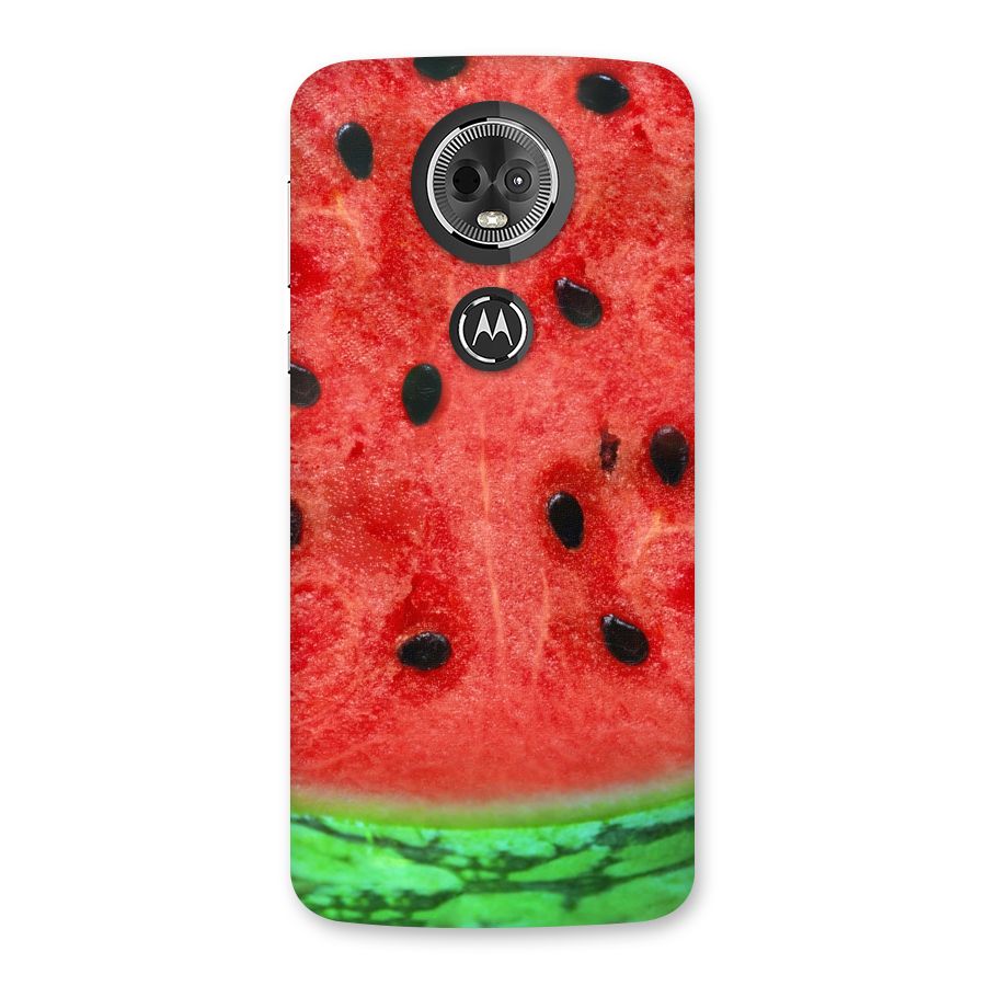 Watermelon Design Back Case for Moto E5 Plus