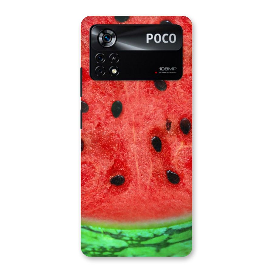 Watermelon Design Back Case for Poco X4 Pro 5G