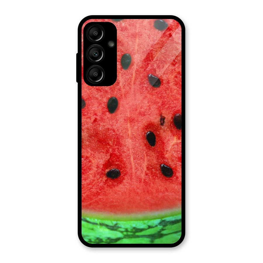 Watermelon Design Glass Back Case for Galaxy A14 5G
