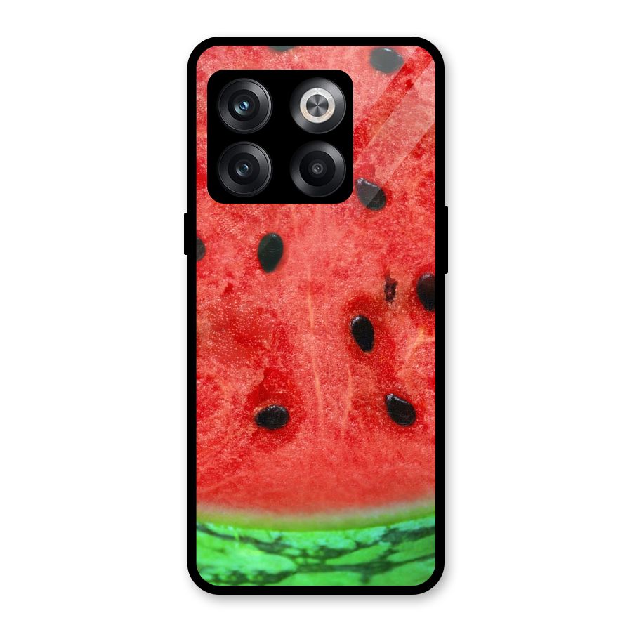 Watermelon Design Glass Back Case for OnePlus 10T