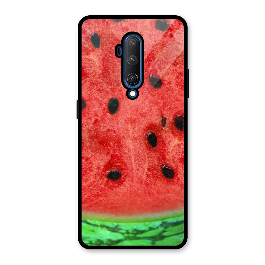 Watermelon Design Glass Back Case for OnePlus 7T Pro
