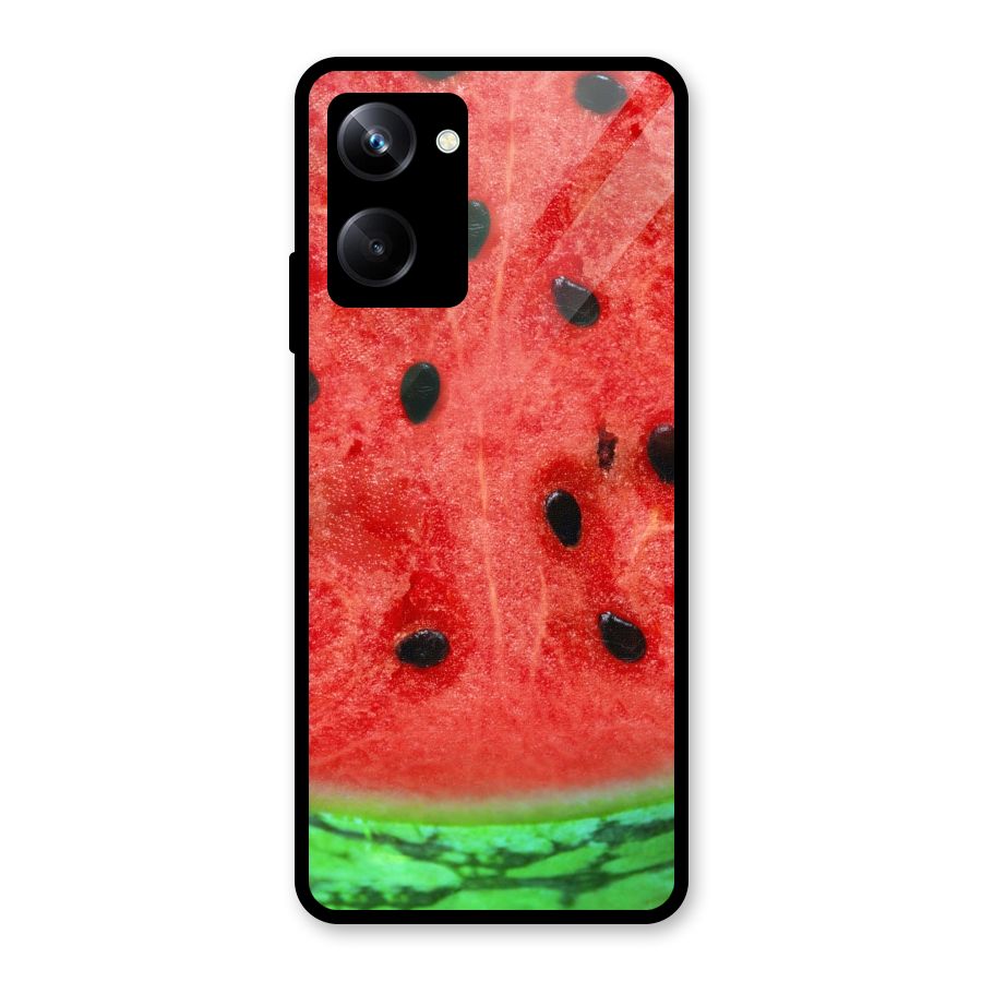 Watermelon Design Glass Back Case for Realme 10 Pro