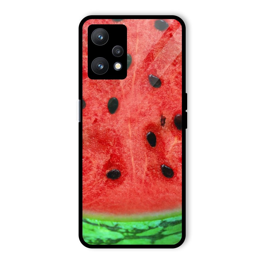 Watermelon Design Glass Back Case for Realme 9 Pro 5G