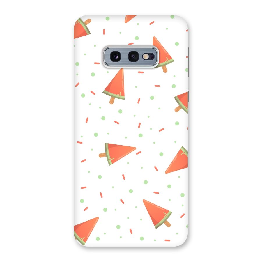 Watermelon Ice Creams Back Case for Galaxy S10e