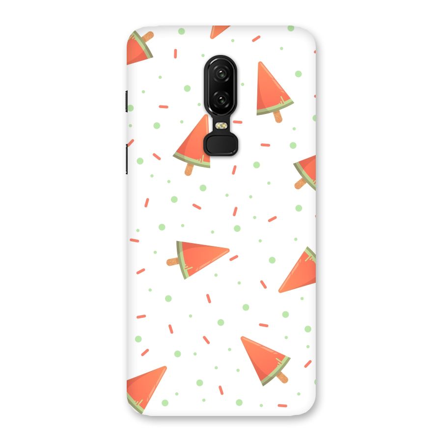 Watermelon Ice Creams Back Case for OnePlus 6