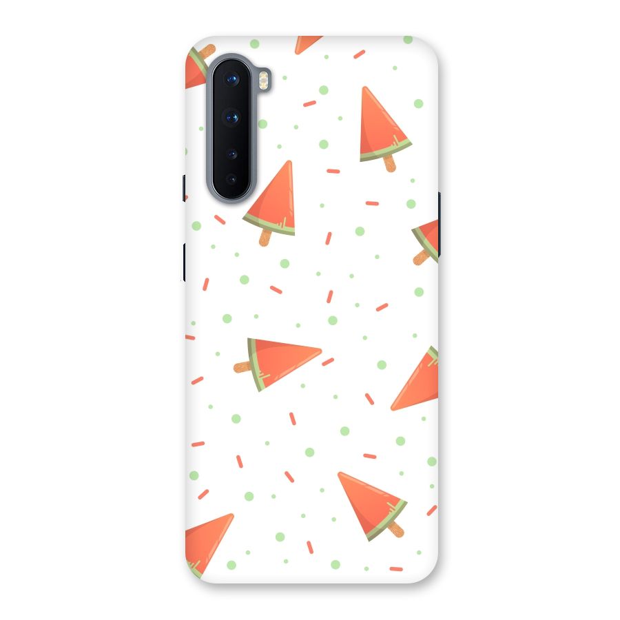 Watermelon Ice Creams Back Case for OnePlus Nord