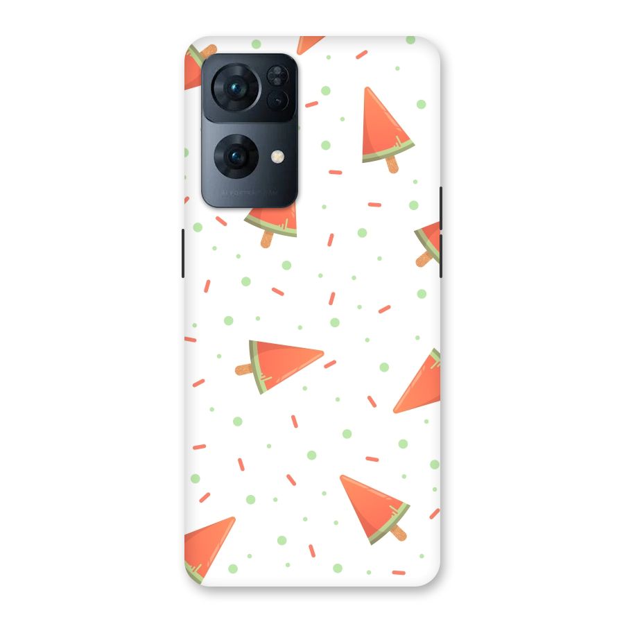 Watermelon Ice Creams Back Case for Oppo Reno7 Pro 5G
