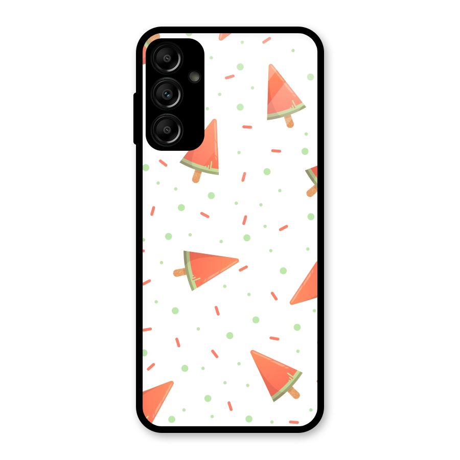 Watermelon Ice Creams Glass Back Case for Galaxy A14 5G