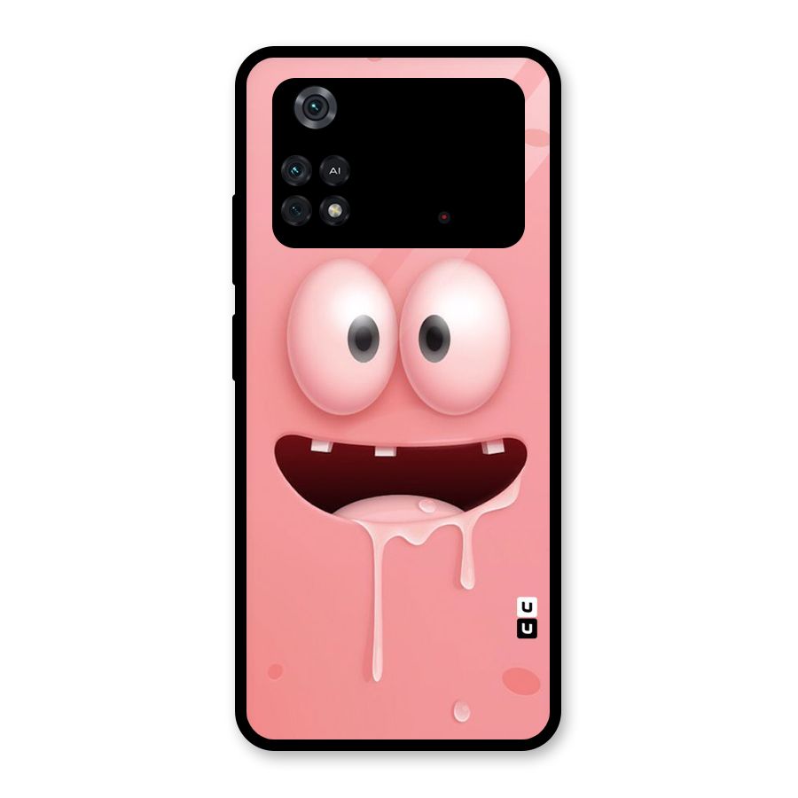 Watery Mouth Glass Back Case for Poco M4 Pro 4G