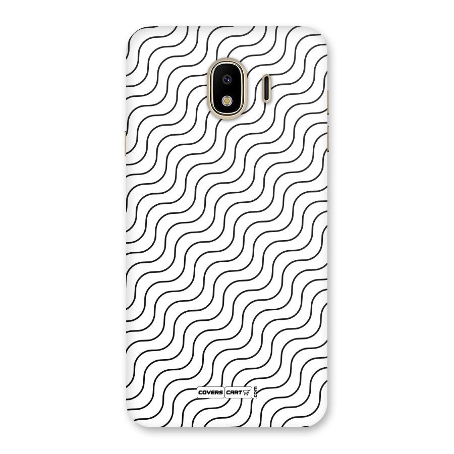 Wavy Pattern Back Case for Galaxy J4