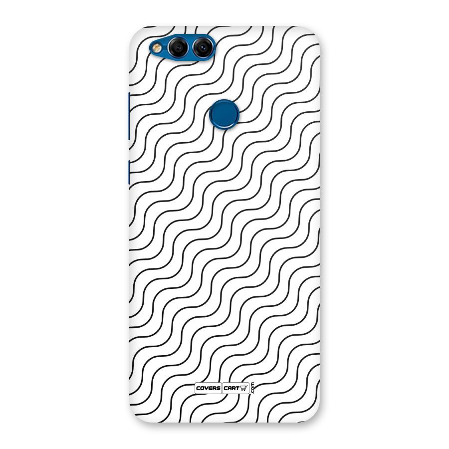 Wavy Pattern Back Case for Honor 7X
