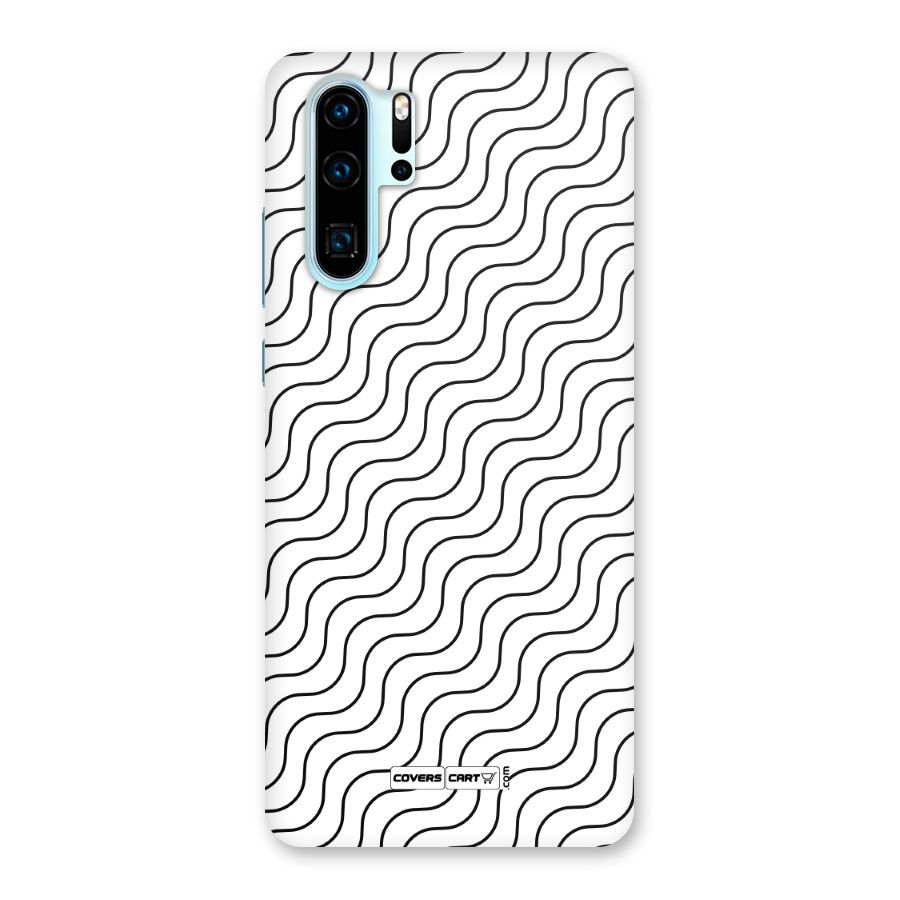 Wavy Pattern Back Case for Huawei P30 Pro