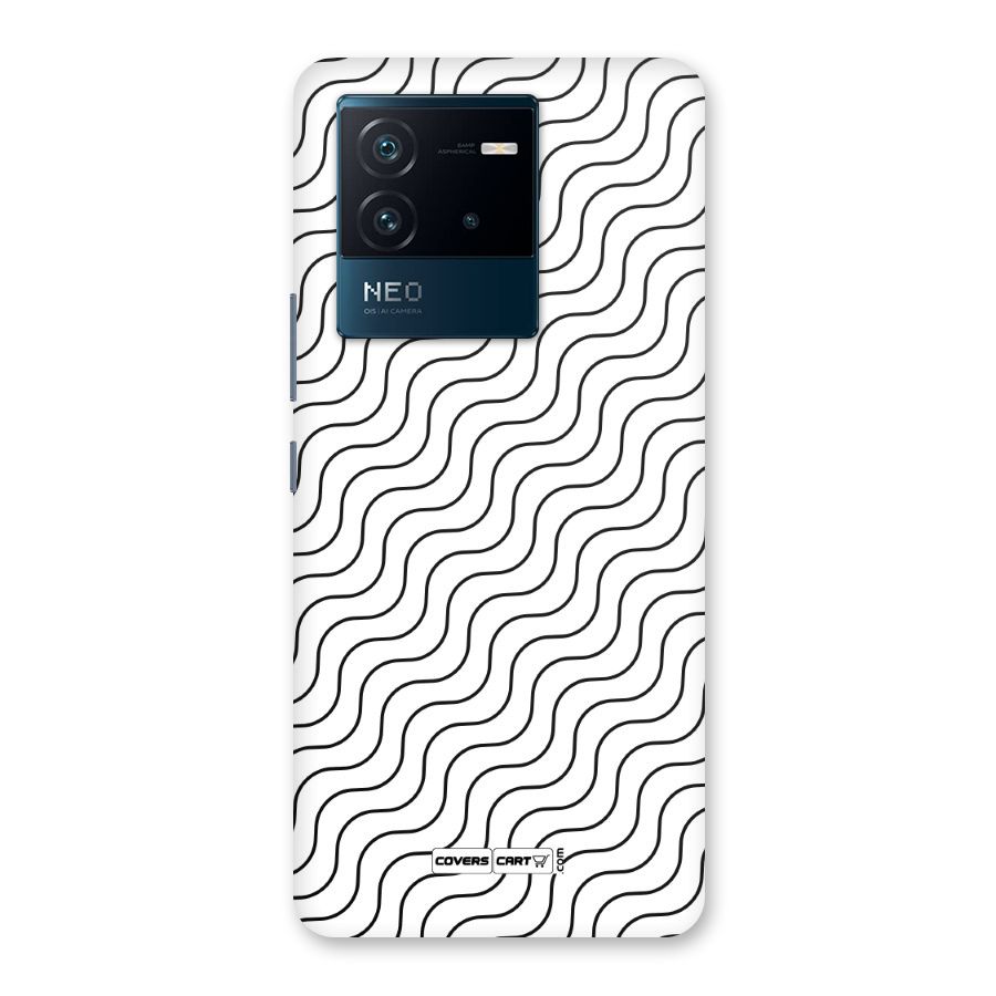 Wavy Pattern Back Case for Vivo iQOO Neo 6 5G