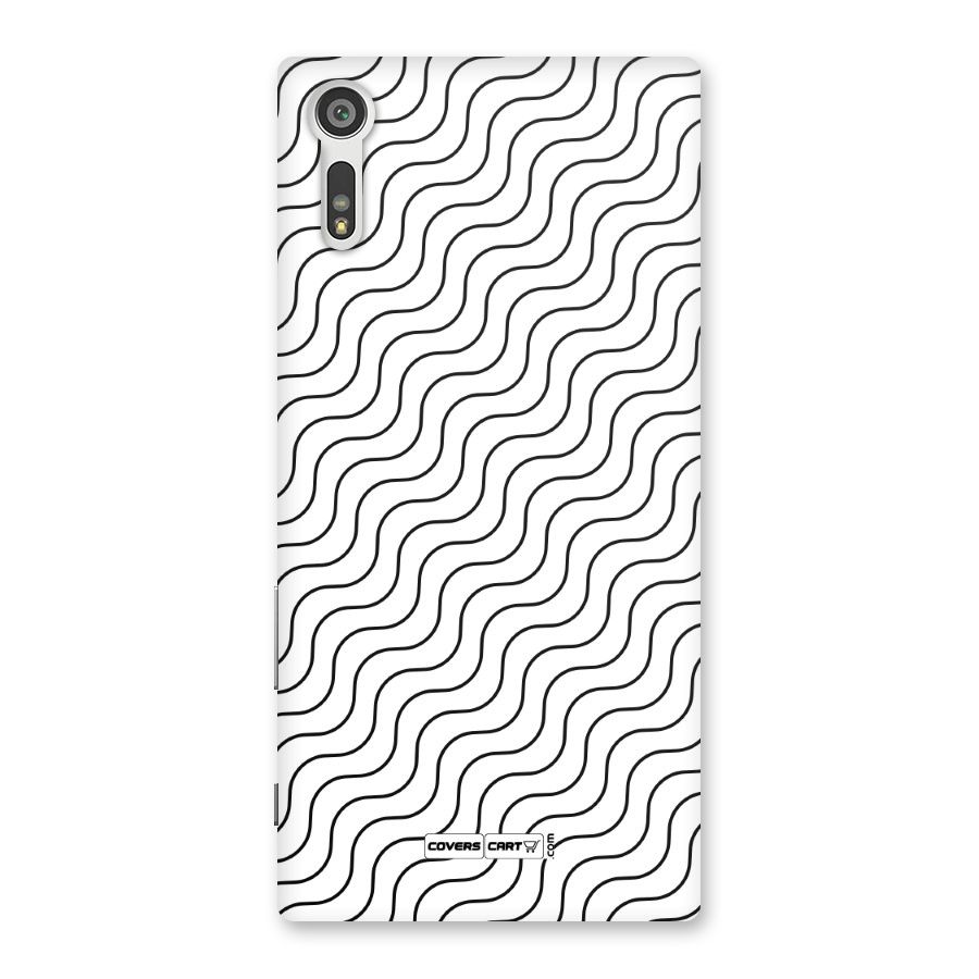 Wavy Pattern Back Case for Xperia XZ