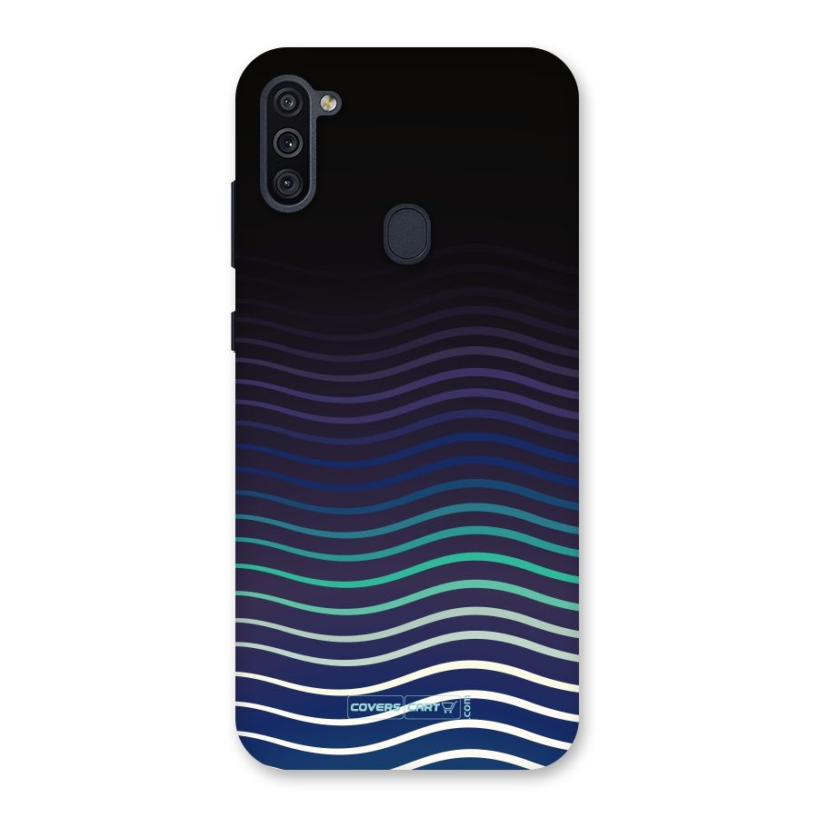 Wavy Stripes Back Case for Galaxy M11