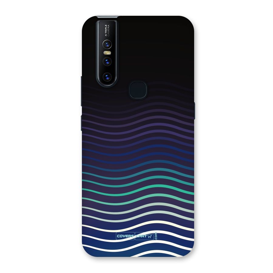 Wavy Stripes Back Case for Vivo V15
