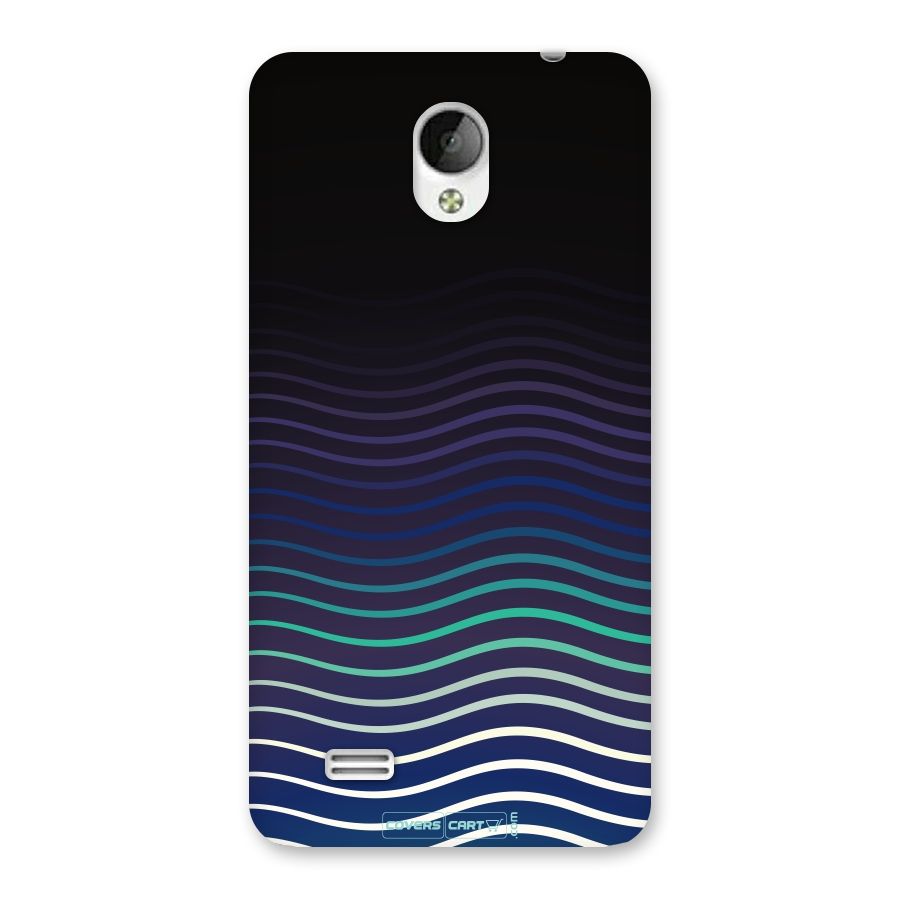 Wavy Stripes Back Case for Vivo Y21