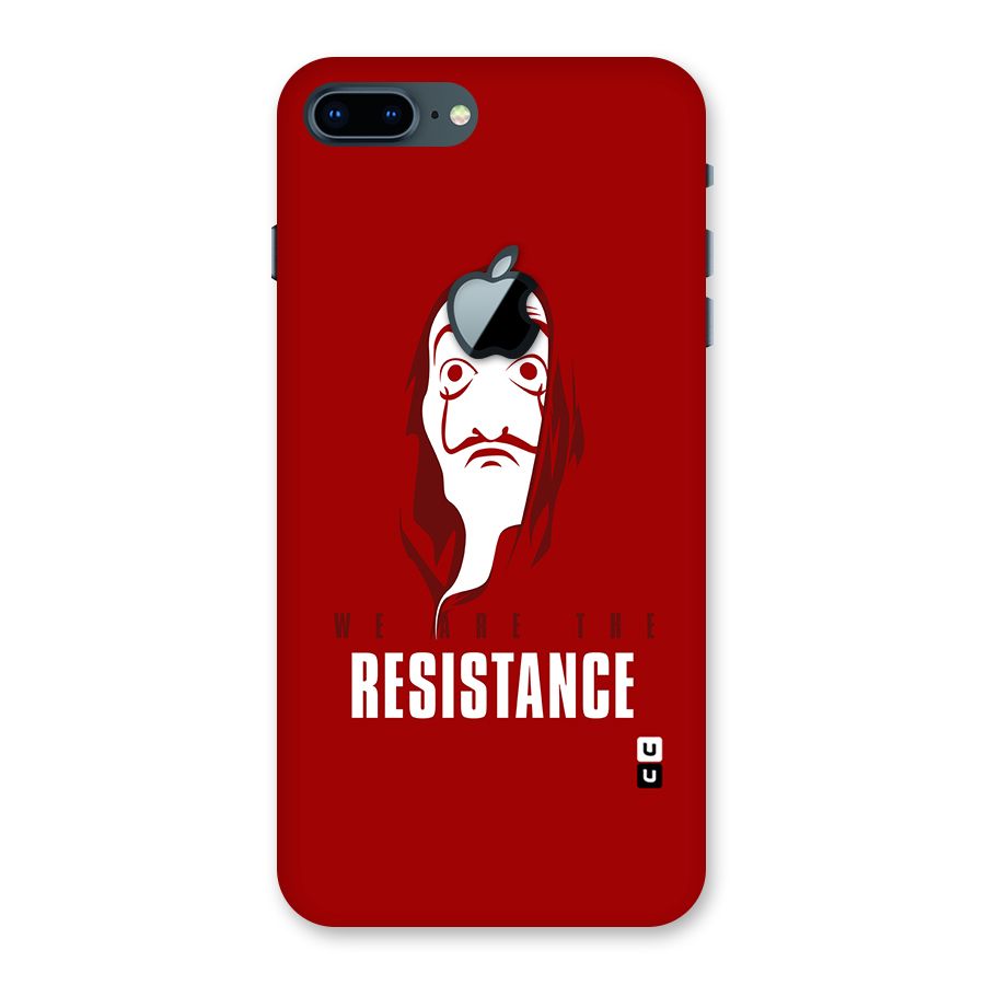 We Are Resistance Back Case for iPhone 7 Plus Apple Cut