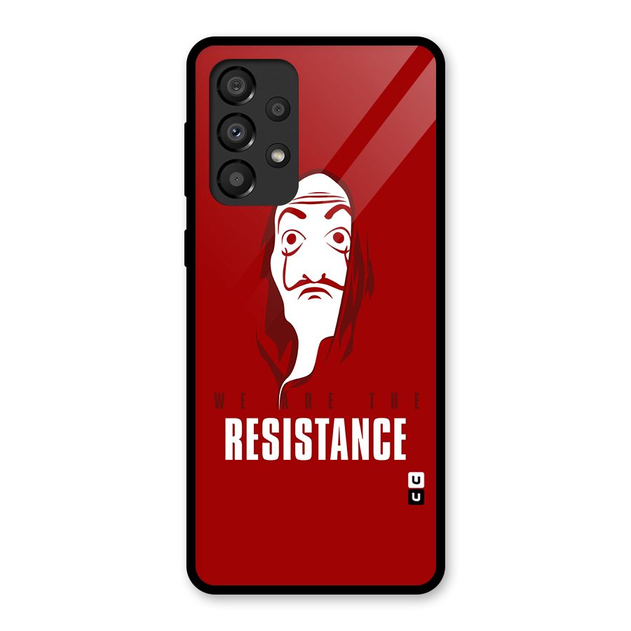 We Are Resistance Glass Back Case for Galaxy A33 5G