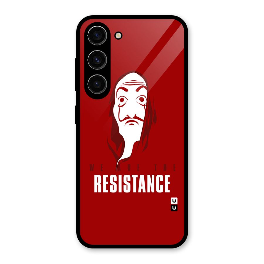 We Are Resistance Glass Back Case for Galaxy S23