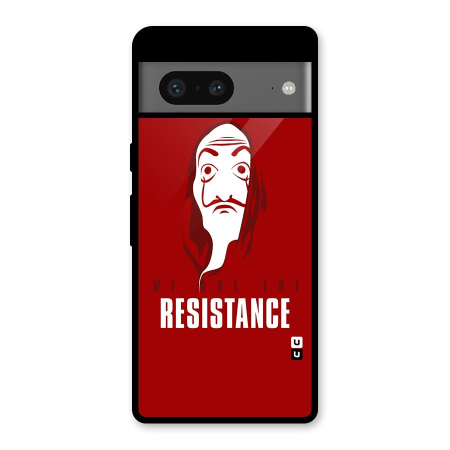We Are Resistance Glass Back Case for Google Pixel 7