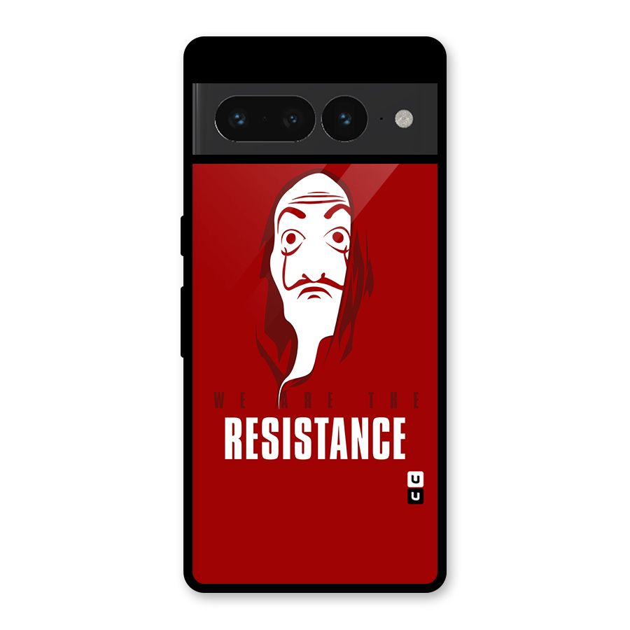 We Are Resistance Glass Back Case for Google Pixel 7 Pro