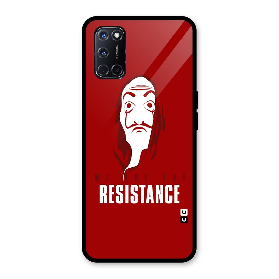 We Are Resistance Glass Back Case for Oppo A52
