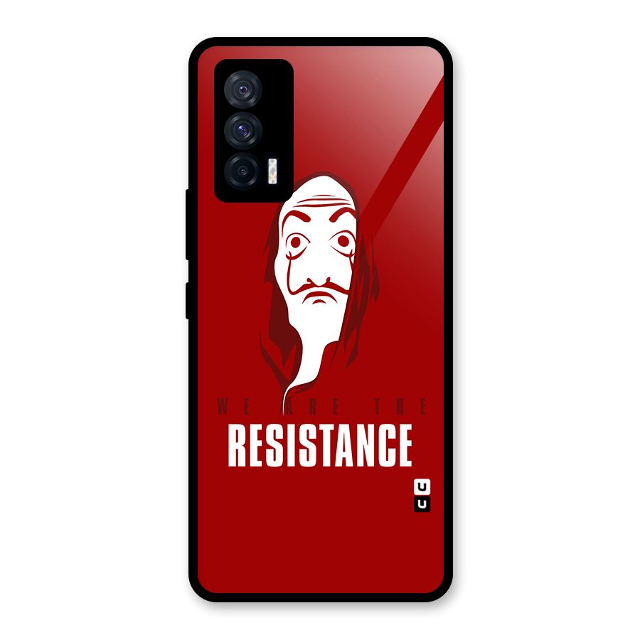 We Are Resistance Glass Back Case for Vivo iQOO 7 5G