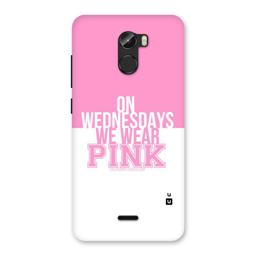 Wear Pink Back Case for Gionee X1