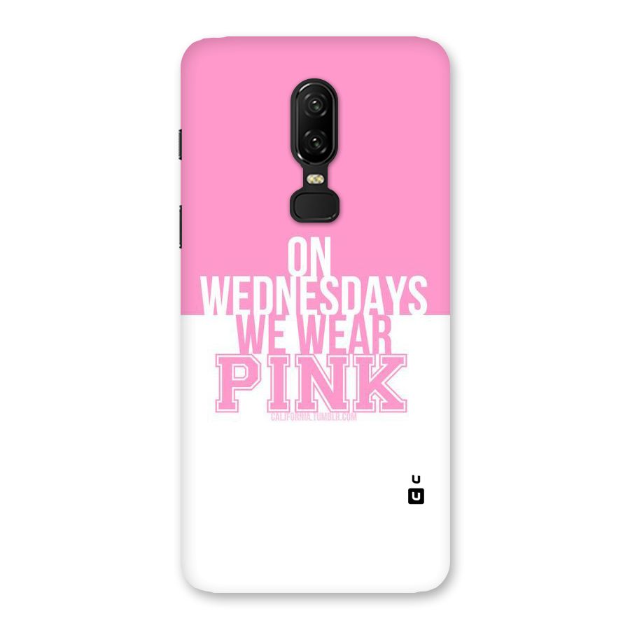 Wear Pink Back Case for OnePlus 6