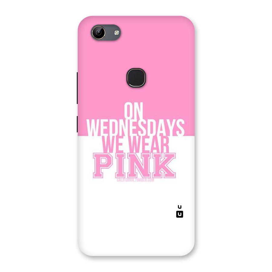 Wear Pink Back Case for Vivo Y81