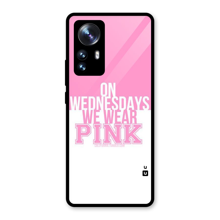 Wear Pink Glass Back Case for Xiaomi 12 Pro