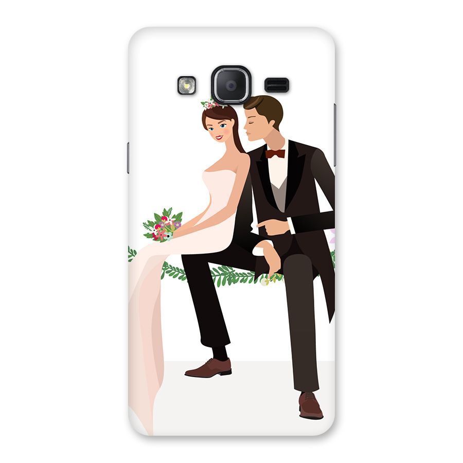 Wedding Couple Back Case for Galaxy On7 2015