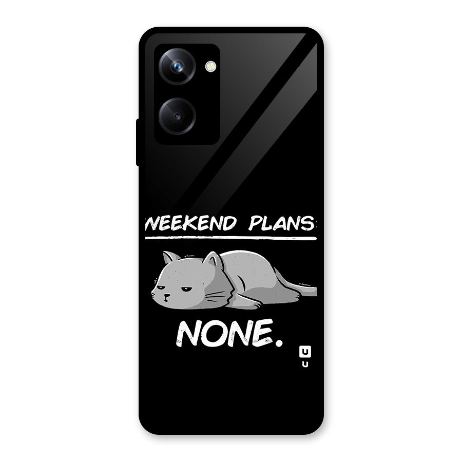 Weekend Plans None Glass Back Case for Realme 10 Pro