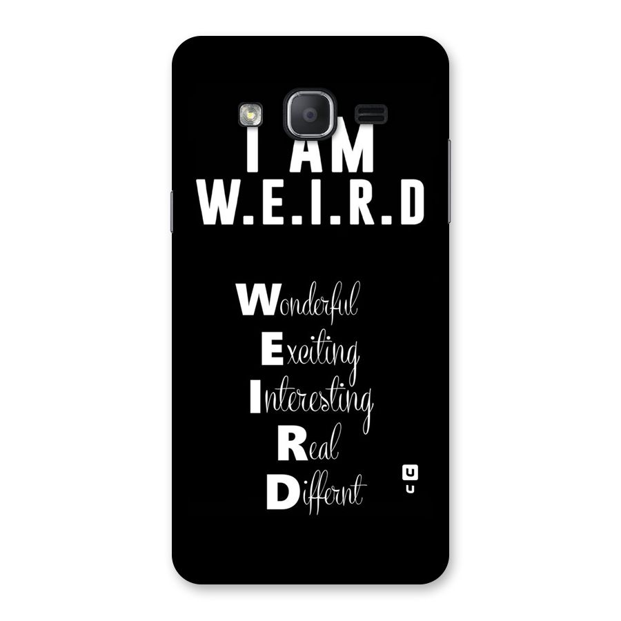 Weird Me Back Case for Galaxy On7 2015