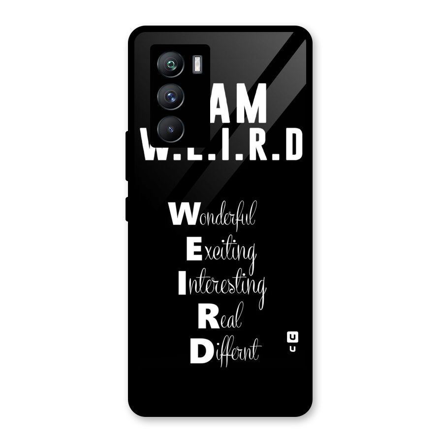 Weird Me Glass Back Case for Vivo iQOO 9 SE