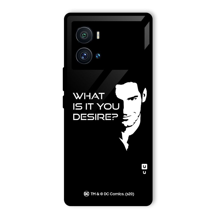What Do You Desire Glass Back Case for Vivo iQOO 9 Pro