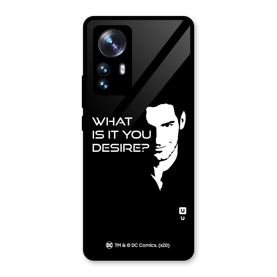 What Do You Desire Glass Back Case for Xiaomi 12 Pro